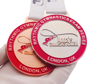 Medaglie e Trofei Personalizzati per Ginnastica Ritmica dell'Academia Anna's UK, Medaglie per Danza Fitness, Pattinaggio e Ginnastica <span class=keywords><strong>Artistica</strong></span> - Product Image 1