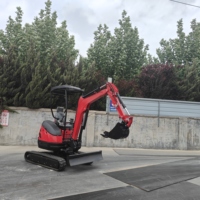 Mini-excavatrice sur chenilles de 3 tonnes fabriquée en Chine avec système hydraulique à double pompe et moteur EPA pour l'exportation