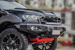 Cản trước xe Ranger T7 <span class=keywords><strong>T8</strong></span> bằng thép, có đèn LED, móc kéo bằng thép, dành cho Ranger - Product Image 6