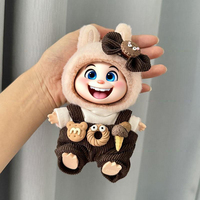 Set Aksesoris Pakaian Boneka Hewan Lucu Anti Air Berbahan Nanopartikel, Desain Kartun, Unisex, Cocok untuk Semua Usia, Hadiah