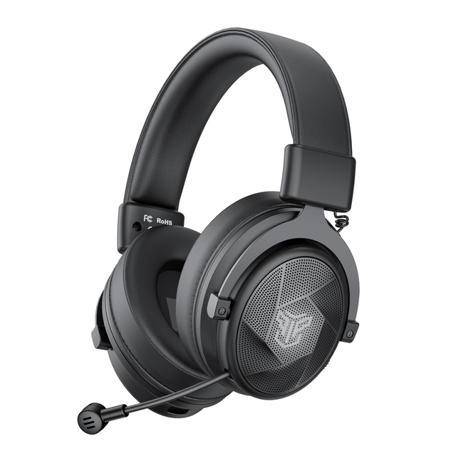 Gamer Headset Scalable Mic RGB LED Light 2.4G BT Gaming Headphone Wired and Wireless 7.1 Surround Less 20ms for PS4 PC Xbox