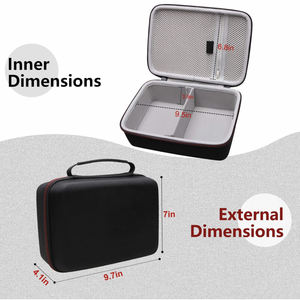 Estuche de herramientas de sacaleches de carcasa dura Eva personalizado para viaje bolsa de almacenamiento de sacaleches para 2 uds <span class=keywords><strong>Momcozy</strong></span> <span class=keywords><strong>S12</strong></span> Pro/S9/M5 - Product Image 3