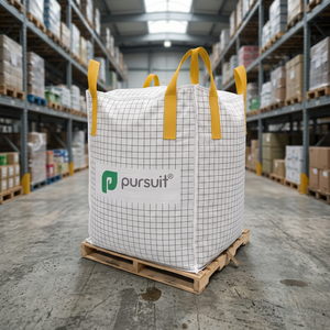 ถุงจัมโบ้ PP FIBC แบบนำไฟฟ้า ยี่ห้อ Pursuit |   ถุงบรรจุภัณฑ์แบบกำหนดเองพิมพ์ลายเฟล็กโซป้องกันไฟฟ้าสถิตย์สำหรับใช้ในอุตสาหกรรมเคมี - Product Image 3
