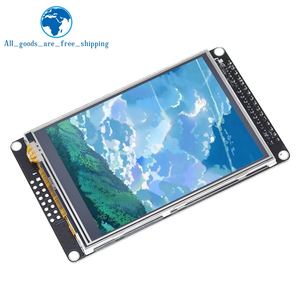 TZT TFT LCD da 3.2 pollici con touch screen a resistenza ILI9341 per scheda di sviluppo muslimah nera - Product Image 4