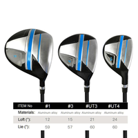 Ensemble de clubs de golf pour hommes, nouvelle conception OEM, durable, 11 pièces, ensemble complet avec sac, logo personnalisé, clubs de golf, ensembles de clubs de golf