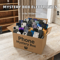 Boîte mystère électronique avancée : jeu d'aventure avec 5 à 10 articles électroniques (smartphone, tablette, console portable, haut-parleur, bracelet intelligent)
