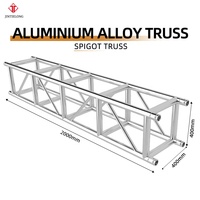 Sistema de Exhibición Modular de Estructura de Aluminio, Certificado TUV, Resistente a la Corrosión, Negro/Plateado, de Alta Resistencia para Eventos Escénicos
