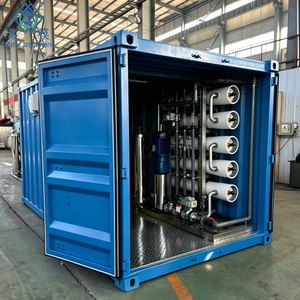 Impianto di Trattamento Acque Containerizzato, Unità Mobile di Desalinizzazione a Osmosi Inversa, Sistema di Filtrazione Acqua Salata in Acqua Potabile/Dolce - Product Image 1