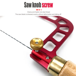 Machine à mortaiser portative pour le travail du bois avec cadre en aluminium Scie à chantourner <span class=keywords><strong>de</strong></span> qualité manuelle - Product Image 3