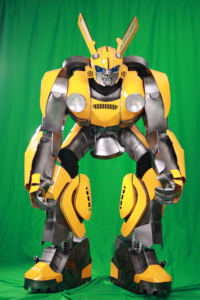 Traje <span class=keywords><strong>de</strong></span> Robot Personalizado, <span class=keywords><strong>Disfraz</strong></span> <span class=keywords><strong>de</strong></span> Robot Transformable, <span class=keywords><strong>Disfraz</strong></span> <span class=keywords><strong>de</strong></span> Bumble Bee para Hombre - Product Image 6