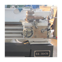 PRCS C6132 Machine de tour CNC universelle certifiée CE moteur simple/double 0.75HP engrenages en acier trempé lit trempé à la flamme voies 750mm
