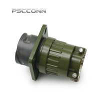 PSCCONN Kelas Industri Y2M-2TK Y2M-2ZJ Y2M-2TJ Y2M-2ZK, Konektor Bundar Bayonet 2 Pin Y2M, Set Steker & Soket Penerbangan