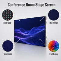 Écran LED couleur intérieur P1.25 P1.8 P2 P2.5 P3 P3.91 SMD HD pour salle de conférence, scène et publicité