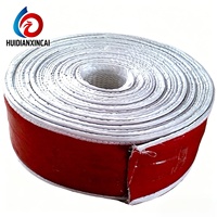 Protector de Cables Hidráulicos de Silicona y Fibra de Vidrio con Cierre de Gancho y Bucle, Longitud Estándar de 20 m por Rollo