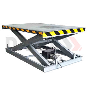 Sollevatore Auto Sotterraneo in Acciaio di Alta Qualità, 2000kg, 3500x2000mm, Tavolo Elevatore a Forbice Idraulico Fisso, Certificato CE - Product Image 5