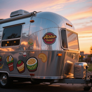 Remolque de Comida Personalizado Completo 2025, Camión de Hamburguesas con Cocina Completa, Carrito de Comida con Asador de Pollo - Product Image 5