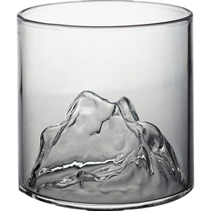 OEM <strong>Service</strong> 200ml Mountain Shape Inside <strong>Whisky</strong> Glass - Product Image 4