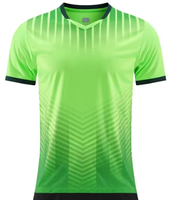 Jersey Sepak Bola Klub Tim, Bahan Polyester Fiber, Cepat Kering, Bernapas, dan Ekspresif