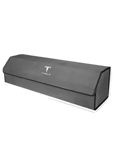 Car Storage Trunk Collapsible Stowing Tidying Auto Trunk Box Organizer for Tesla Y Car Trunk Privacy