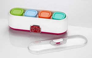 Macchina per <span class=keywords><strong>Yogurt</strong></span> Greco Elettrica Portatile in Acciaio Inox con Controllo Digitale per Uso Domestico - Product Image 3