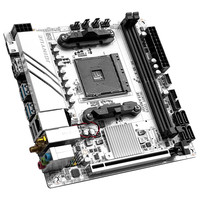 Asli baru amd B550I ITX DDR4 AM4 Ryzen r3 r5 4000 5000 MATX untuk komputer pc dan penggunaan rumah tangga motherboard gaming