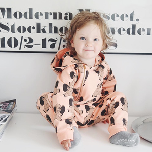 Vêtements pour bébés : Combinaison à manches volantées pour bébé fille et barboteuse pour bébé garçon, disponible en ligne en Chine - Product Image 3