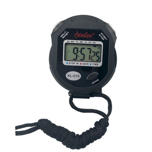 Xinloo Electronic Stopwatch XL-015 Single Row Chronograph With Day Time Alarm Unisex Timing Device - Product Image 1