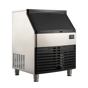 Gıda ve içecek dükkanı için otomatik kalite güvencesi profesyonel buz küpü yapma makinesi