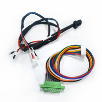 Bloque de terminales de 8 pines con arnés de cableado para ensamblaje de cable de cobre con núcleo de PTFE, PVC y nailon, para cableado de paneles de control electrónico industrial