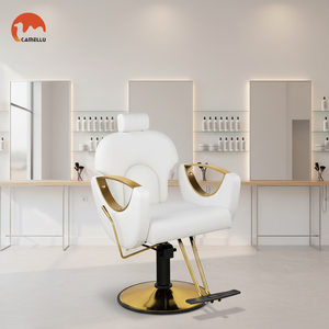 Chaise de salon de coiffure professionnelle à hauteur réglable avec pompe hydraulique, design moderne, pour salon de coiffure - Product Image 2