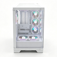 预算有限的廉价电脑 迷你电脑 MTX 台式电脑塔式机 4 个 PCI 插槽 1 个 SSD 1 个 HDD 支持 TFX 1U 电源 电脑主机机箱