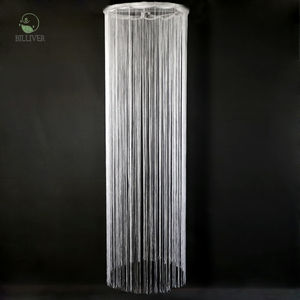 Décorations de plafond toile de fond scène chaîne rideaux rideaux pendentif pour événement de mariage gland franges et pompons pour rideaux - Product Image 6