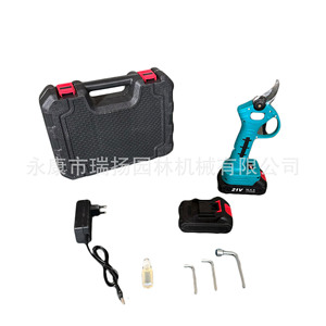 Sécateur électrique sans fil au lithium 21V Max pour la taille des branches avec lame en acier inoxydable à conception bypass - Product Image 2
