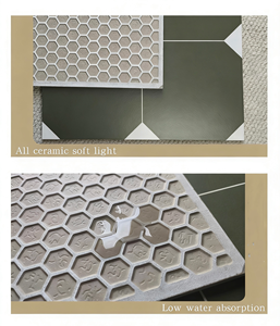 Carreaux en porcelaine à motifs floraux en vert <span class=keywords><strong>et</strong></span> <span class=keywords><strong>blanc</strong></span>, style vintage, idéaux pour la décoration <span class=keywords><strong>de</strong></span> la <span class=keywords><strong>salle</strong></span> <span class=keywords><strong>de</strong></span> <span class=keywords><strong>bain</strong></span> <span class=keywords><strong>et</strong></span> <span class=keywords><strong>de</strong></span> la cuisine - Product Image 5