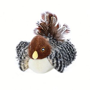 Nouvelle télécommande électrique rechargeable pour chats, simulation d'ailes battantes, jouet en peluche avec chant d'oiseaux - Product Image 2