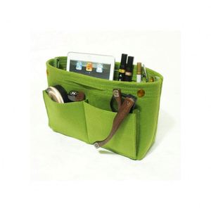 Organisateur de sac à cosmétiques en feutre polyester noir sur mesure, doux, épaisseur 3 mm - Product Image 5