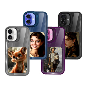 Nuovo aggiornamento grande schermo e-ink fai da te <span class=keywords><strong>foto</strong></span> NFC custodia per <span class=keywords><strong>iPhone</strong></span> 16/16Pro/16Pro Max Fashion braccialetto di lusso <span class=keywords><strong>Cover</strong></span> del telefono - Product Image 5