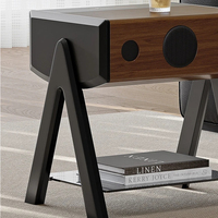 Table d'appoint moderne multifonctionnelle écologique personnalisée, petite table basse