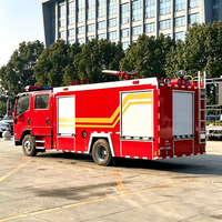 Nouveau camion de pompiers miniature 4*2 avec moteur diesel, roues motrices 6x4, à vendre