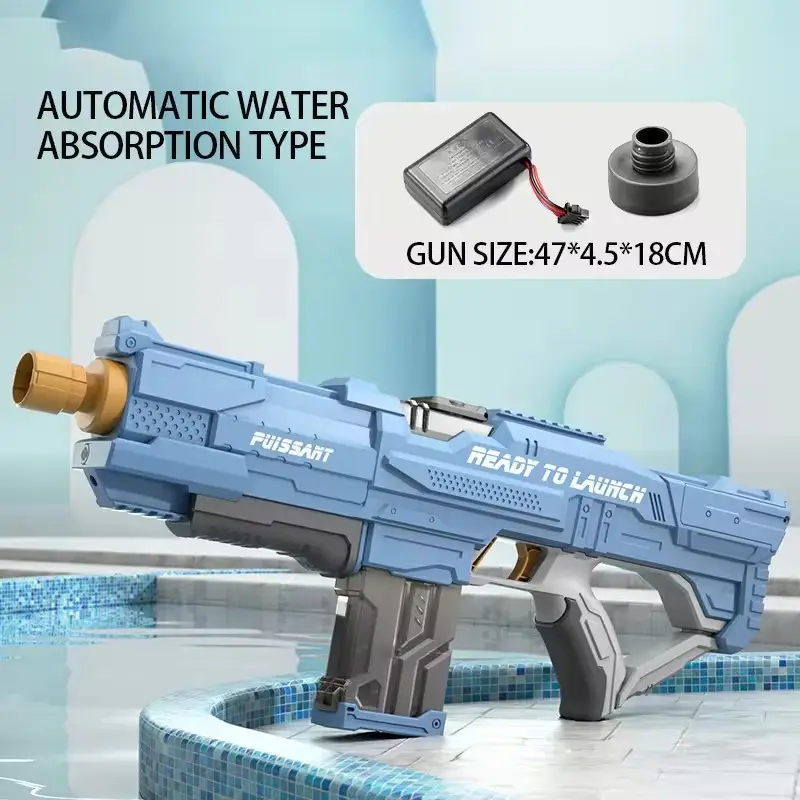 Munafactory individualisierte elektrische Wasserspiegelpistole Spielzeug langstrecken-vollautomatische Blaster-Wassersprühlpistole Sommer Outdoor-Spielzeug