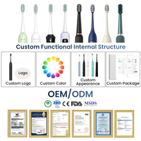 Fournisseur de brosses à dents électriques OEM/ODM, logo personnalisé, brosse à dents électrique pour enfants, dessin animé, brosse douce