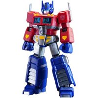 BLOKEES Transformers Action Edition Action Figure Robot Toy Warna Merah Biru dengan Simbol