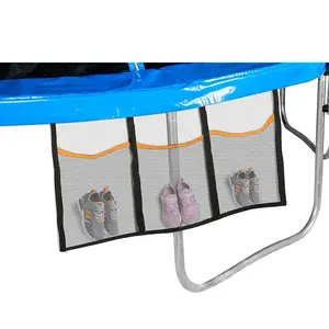 Mesh 3 Pouch Trampoline Shoes Bag Universal Storage Bag Trampoline Shoe Holder