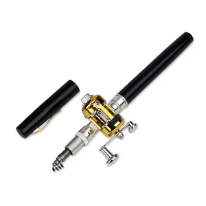 5 Bagian Nyata Streaming Tiang Boat Aluminium Alloy Memancing Ultralight Teleskopik Carp Pen Spinning Fishing Rod dengan Tongkat