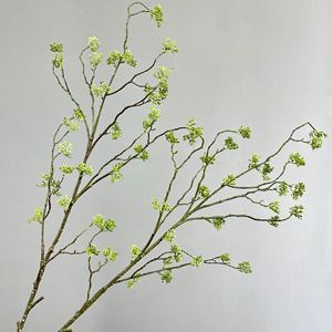 Branche de fleur artificielle Meng Jie 100cm 200cm en PVC imitation gaufrage pour décoration intérieure - Product Image 3