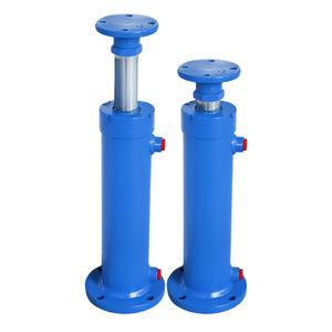 กระบอกไฮดรอลิก 12 ตัน สำหรับเครื่องจักรอุตสาหกรรม พร้อมหน้าแปลนล่างแบบมีเกลียว จัดส่งตรงจากสต็อก - Product Image 3