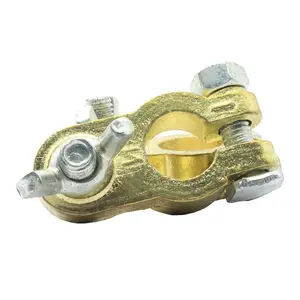 Copper coating Aluminum Alloy Car Battery Terminals Ends Connector Clamp Negative Positive