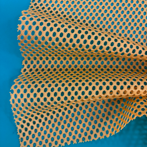 Tissu en maille plate à gros trous, respirant, 100% polyester, <span class=keywords><strong>très</strong></span> léger, à motif écossais, séchage rapide, pour canapé, sac à main, linge - Product Image 1