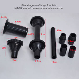 رأس نافثة حوض السمك متعددة الجمع مضخة نمط منفذ المياه فوهة كبيرة - Product Image 5