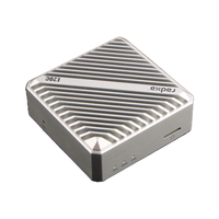 Carte industrielle Radxa E20C Quad Core SBC avec double Ethernet Gigabit, boîtier en aluminium CNC, décodage vidéo 4K